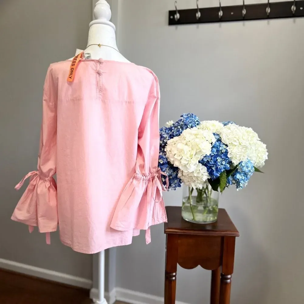 J.Crew Bell-Sleeve Top